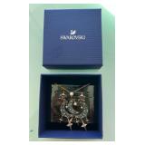 MFE088- Swarovski Moon And Star Necklace & Earring Set