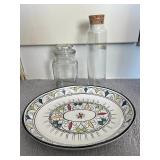MFE101- Platter & Glass Storage Jars
