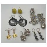 KPT053- 6 Pairs Of Beautiful Earrings 