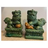 MLC022- Vintage Foo Dog Set