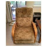 MLC025 Rattan Reclining Arm Chair