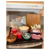 MLC096 Cutting Boards, Salad Spinner, Wooden Bowl, Sistema Food Storage Containers & More!