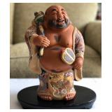MLC099 - JAPANESE 13” CERAMIC HOTEI FORTUNE STATUE