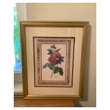 MLC108 Framed Floral Picture