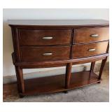 MLC143 - Semi-circle 4-Drawer Console