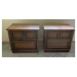 MLC152 Pair Of Vintage Night Stands