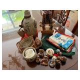 MLC188- Wooden & Ceramic Vintage Japanese Decor