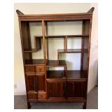 MLC197- Solid Wooden Oriental Shelf Display Cabinet 