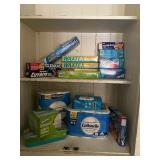 MHT086- Zip Lock Bags, Wax Paper & Bath Tissue Rolls