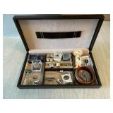 MHT142- Earrings, Cufflinks & Pins