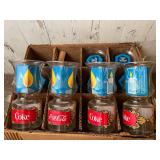 MHT150- Vintage Coca Cola Floating Hourglass Candle Holder