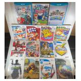 HKT003 Thirteen Nintendo Wii Video Games & Two WII U Video Games