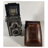 HKT006 Vintage Zeiss Ikon Ikoflex Camera w/ Tessar 75mm F3.5 Lens