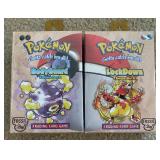 HKT027 Two Factory Sealed 1999 Pokemon LOCKDOWN & BODYGUARD Theme Deck Fossil Sets