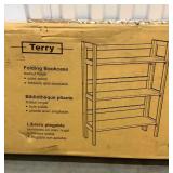 HTS012 Winsome Wooden Folding Bookcase New In Box