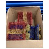 HTS034 Mystery Box Of Glittery Christmas Decor 