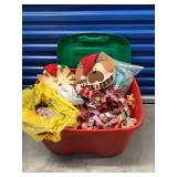 HTS035 Mystery Storage Bin Of Festive Christmas Decor 