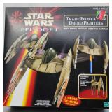 HTS207 - Star Wars Episode 1 Trade Federation Three Droid Fighters w/Box