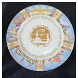 HTS216 - Vintage 1939 Golden Gate International Exposition Commemorative Plate