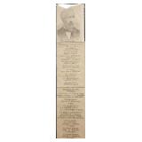 HTS218 - Vintage 1884 Republican National Ticket