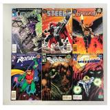 HTS256 - 6 ISSUE DC BEGINNING CATWOMAN STEEL ROBIN HAWKMAN SPECTRE ANIMA