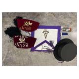 HTS406- Handmade Headwear With Military Pins