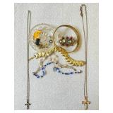 HTS457- Vintage & Costume Jewelry Lot