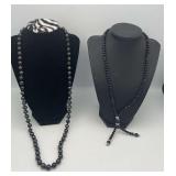 HTS513-Pair Of Beaded Necklaces 
