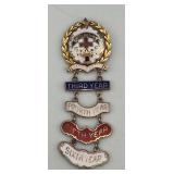 HTS517- United Bretheren Little System Enamel Pin