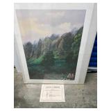 HTS605- Peace & Tranquility By Gary Reed Lithograph w/COA