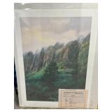 HTS606- Peace & Tranquility By Gary Reed Lithograph with COA