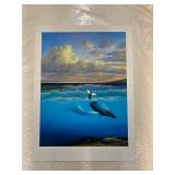 HTS610- Island Heritage Collection Humpback Whale Print