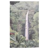 HTS629 Gary Reed "Akaka Falls" Print W/COA