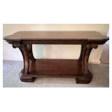 HTS711- Dark Wooden Entry Way Table