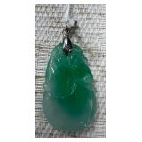 HTS838- Myrna Lee Chang Jade Pendant