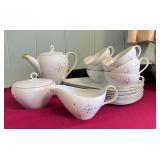WHT002- Monarch Enterprises Hand Painted Tea Set