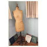 WHT007 - Vintage Dress Form