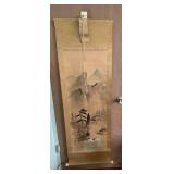 WHT043- Vintage Japanese Scroll 
