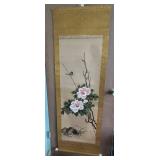 WHT044- Vintage Asian Scroll