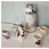 WHT046 - Air Pot And Mugs