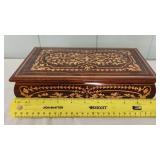 WHT047 - Vintage Mapsa Inlay Jewelry Box