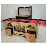 WHT052 - Asian Themed Jewelry Box #2