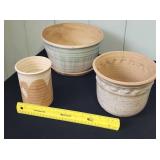 WHT070 - Ceramic Flower Pots