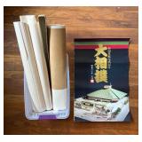 WHT091- Sumo Wrestler In Hawaii Calender & Painting Paper