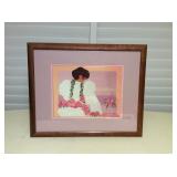 MCT059 Koa Framed Diana Hansen-Young Picture 