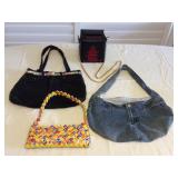 MCT113 Four Fun Up-Cycled Bags Purses