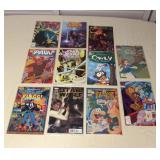 MCT124 Eleven Various Comic Books