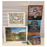 MCT153 Five Scenic Jigsaw Puzzles New 