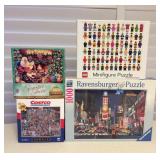 MCT155 Four Colorful Jigsaw Puzzles New 