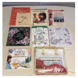 MCT159 Bob Ross Paint With Water, Adult Coloring Books & Art Guide Books